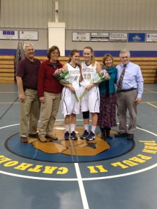 Senior Night Girls Basketball